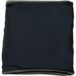 Tour de cou doublé polaire KP121 - Navy / Slate Grey personnalisable - Vue de face