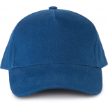 Casquette 5 panneaux KP133 - Royal Blue personnalisable - Vue de face