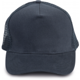 Casquette trucker - 5 panneaux KP137 - Navy personnalisable - Vue de face