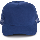 Casquette trucker - 5 panneaux KP137 - Royal Blue personnalisable - Vue de face