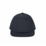 Casquette enfant snapback - 5 panneaux KP147 - Navy personnalisable - Vue de face