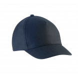 Casquette enfant en coton - 5 panneaux KP149 - Navy personnalisable - Vue de face