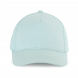 Casquette enfant en coton - 5 panneaux KP149 - Ice Mint personnalisable - Vue de face