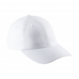 Dad cap - 6 panneaux KP154 - White personnalisable - Vue de face