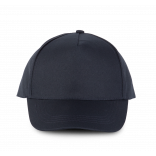 Casquette polyester - 5 panneaux KP157 - Navy personnalisable - Vue de face