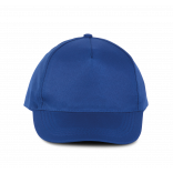 Casquette polyester - 5 panneaux KP157 - Royal Blue personnalisable - Vue de face