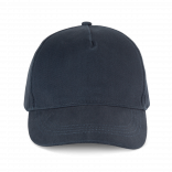 Casquette coton épais - 5 panneaux KP162 - Navy personnalisable - Vue de face