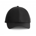 Casquette Sport KP163 - Black personnalisable - Vue de face