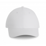 Casquette Sport KP163 - White personnalisable - Vue de face