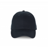 Casquette sandwich contrasté - 6 panneaux KP185 - Navy personnalisable - Vue de face