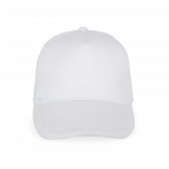 Casquette - 5 panneaux KP189 - White personnalisable - Vue de face