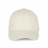 Casquette Baseball - 6 panneaux KP194 - Beige personnalisable - Vue de face