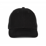 Casquette Baseball - 6 panneaux KP194 - Black personnalisable - Vue de face