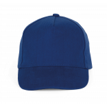 Casquette Baseball - 5 panneaux KP195 - Royal Blue personnalisable - Vue de face
