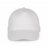 Casquette Baseball - 5 panneaux KP195 - White personnalisable - Vue de face