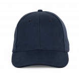 Casquette Baseball avec sandwich - 6 panneaux KP196 - Navy personnalisable - Vue de face