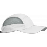 Casquette sport pliable KP206 - White / Tint Grey personnalisable - Vue de face