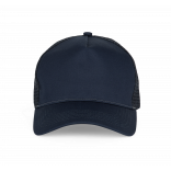 Casquette trucker - 5 panneaux KP225 - Navy personnalisable - Vue de face