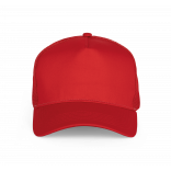 Casquette trucker - 5 panneaux KP225 - Red personnalisable - Vue de face