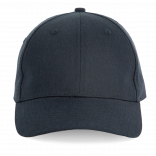 Casquette en coton et polyester recyclés K-loop tracking - 6 panneaux KP231 - Navy personnalisable - Vue de face
