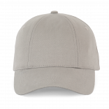 Casquette "Easy printing" - 6 panneaux KP232 - Light Grey personnalisable - Vue de face