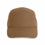 Casquette de jockey - K-up Gold Label KP350 - Honey Brown personnalisable - Vue de face