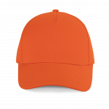 Casquette 5 panneaux - K-up Gold Label KP351 - Spicy Orange personnalisable - Vue de face
