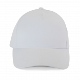 Casquette 5 panneaux - K-up Gold Label KP351 - White personnalisable - Vue de face