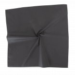 Bandana carré KP451 - Black personnalisable - Vue de face