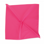 Bandana carré KP451 - Glow Pink personnalisable - Vue de face