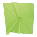 Bandana carré KP451 - Vibrant Green personnalisable - Vue de face