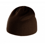Bonnet tricoté KP513 - Chocolate personnalisable - Vue de face