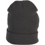 Bonnet avec revers - K-up Gold Label KP533 - Dark Grey personnalisable - Vue de face