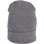 Bonnet avec revers - K-up Gold Label KP533 - Off Grey personnalisable - Vue de face