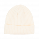Bonnet en maille - K-up Gold Label KP560 - Ecru personnalisable - Vue de face