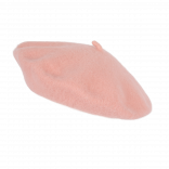 Béret basque KP604 - Rose Tan personnalisable - Vue de face