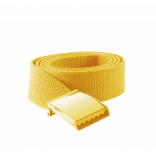 Ceinture en polyester KP802 - Yellow personnalisable - Vue de face