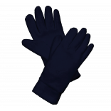 Gants en polaire KP876 - Navy personnalisable - Vue de face