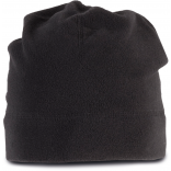 Bonnet polaire KP879 - Black personnalisable - Vue de face