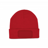Bonnet recyclé avec patch KP890 - Red personnalisable - Vue de face