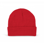 Bonnet recyclé avec doublure Thinsulate™ KP893 - Red personnalisable - Vue de face