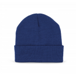 Bonnet recyclé avec doublure Thinsulate™ KP893 - Royal Blue personnalisable - Vue de face