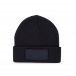 Bonnet avec patch KP895 - Navy personnalisable - Vue de face