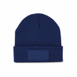 Bonnet avec patch KP895 - Royal Blue personnalisable - Vue de face