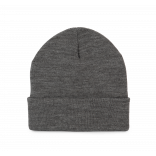 Bonnet avec doublure Thinsulate™ KP896 - Grey Heather personnalisable - Vue de face