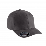 Casquette Flexfit coton brossé - 6 panneaux KP907 - Deep Grey personnalisable - Vue de face