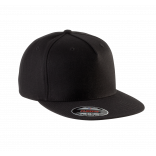 Casquette Flexfit - 5 panneaux KP908 - Black personnalisable - Vue de face