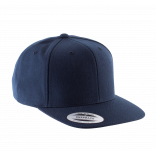 Casquette visière plate - 6 panneaux KP910 - Navy personnalisable - Vue de face