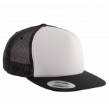 Casquette Trucker classique - 5 panneaux KP911 - Black / White personnalisable - Vue de face