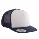 Casquette Trucker classique - 5 panneaux KP911 - Navy / White / Navy personnalisable - Vue de face